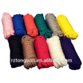 colored braided nylon rope